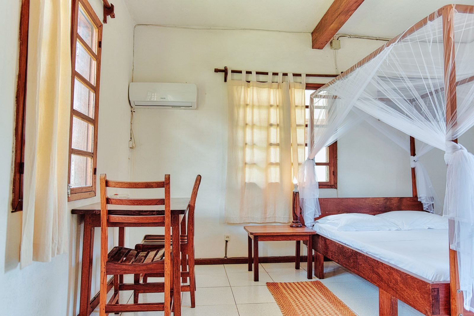 Bungalow double/single climatisé